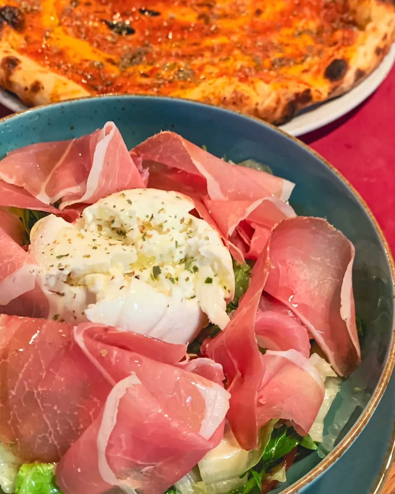 Prosciutto crudo di Parma e mozzarella di bufala